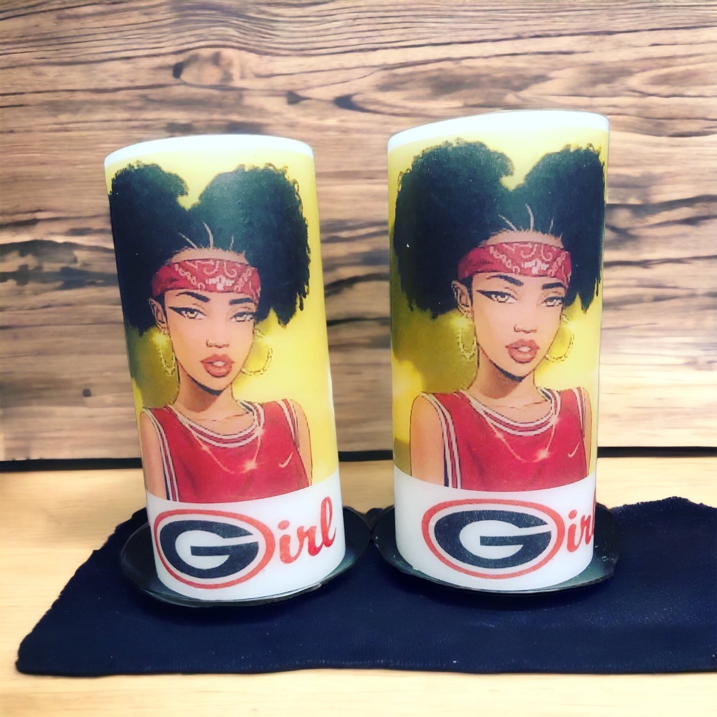 Customize decorations candles
