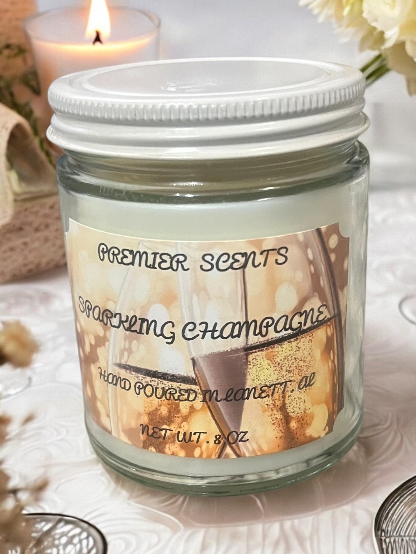 8oz Scented Candles